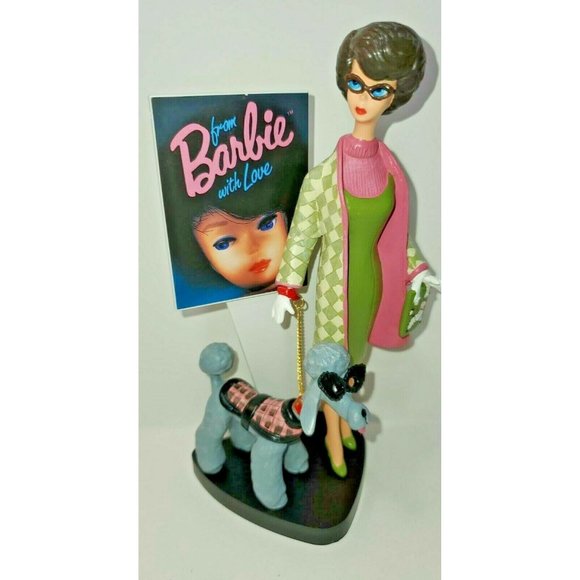 VINTAGE FROM BARBIE WITH LOVE POODLE PARADE 1965 No 113719 BY ENESCO MATTEL 1994 - Picture 6 of 11